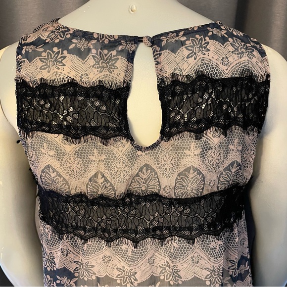 EUC Mystree sheer tunic top in size M. - Picture 5 of 7